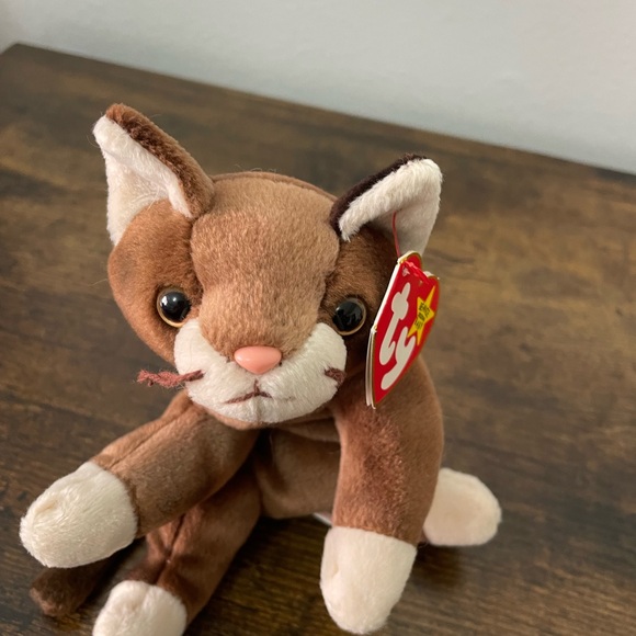 Ty Beanie Baby * Pounce the Cat * Date of birth: Aug 28, 1997 * - Picture 4 of 9